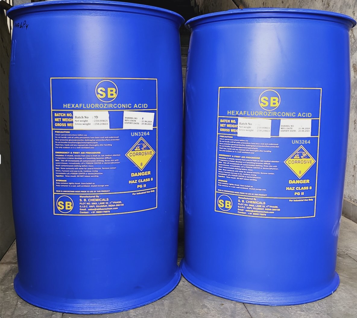 Hexafluorozirconic Acid 50%