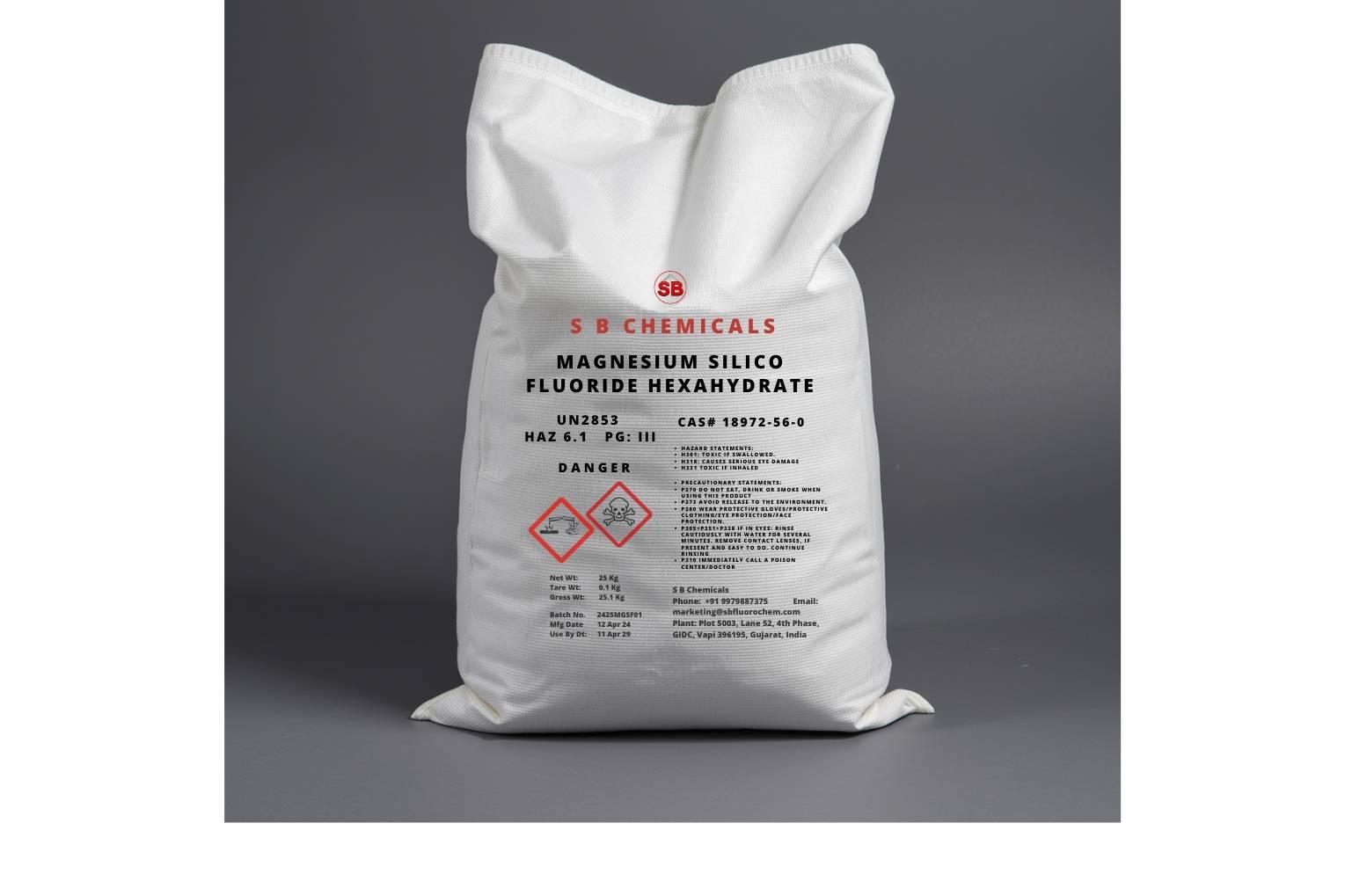 Magnesium Fluorosilicate Hexahydrate