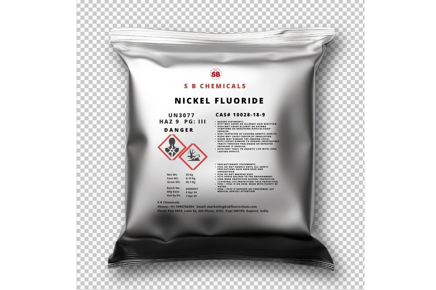 Nickel(II) Fluoride