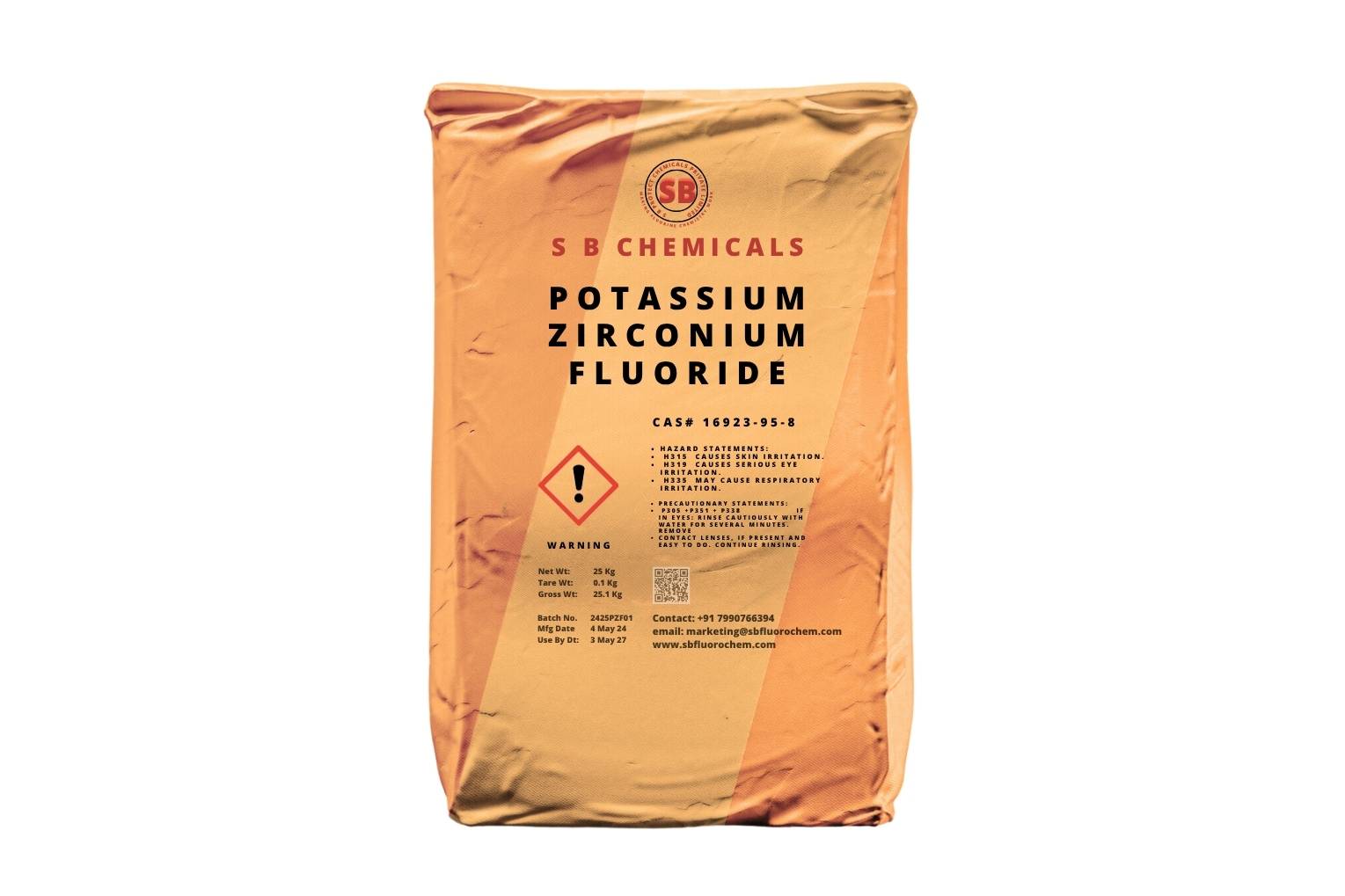 Potassium Fluozirconate (Potassium Zirconium Fluoride)